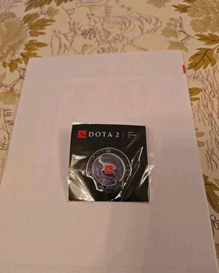 Dota 2 TI 2025 Attendee Pin with Code Limited Edition Collectors Item NEU SEALED