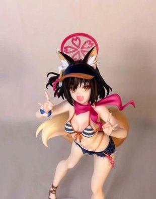 Blue Archive Kuda Izuna Figur Anime PVC Statue Sammlung Modell Dekoration Gesche