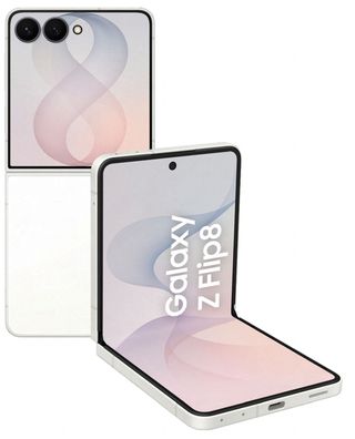 Samsung Galaxy Z Flip 8 256GB White (12GB) DE Model Android
