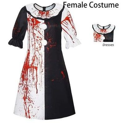 Art Cosplay Film Terrifierr Schwarz Weiß Body The Killer Clown K