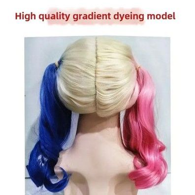 harley Quinn Joker Clown Cosplay Kostüm Harlekin Gürtel Jacke T
