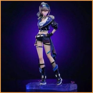Honkai Star Rail Figur Silver Wolf Anime Figur Blow Bubbles Silver Wolf Figur M