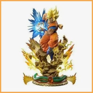 Dragon Ball Super Saiyan Son Goku Statue Sammlerfigur Modell Desktop