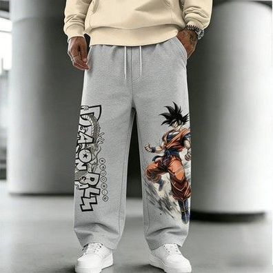 Dragon Ball Animation Freizeit-Sporthose – Amerikanische Hip-Hop-Fit