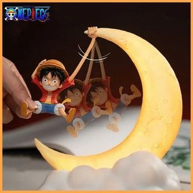 One Piece Ruffy Piraten Nachtlicht Anime Peripherie Desktop Dekoration