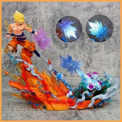 Son Goku Vs Frieza Dragon Ball Actionfiguren Pvc Modell Puppe Sammlung