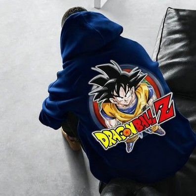 Dragon Ball Z Goku Hoodie Anime Print Sweatshirt Männer Frauen Casual Pullover S