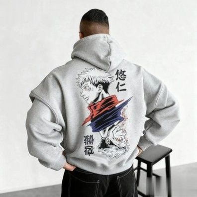 Jujutsu Kaisen Hoodie Männer Frauen Anime Pullover Sweatshirt Streetwear