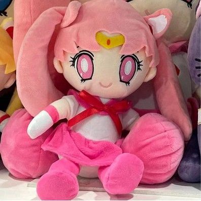 Sailor Moon Anime Plüschpuppe Usagi Tsukino Chibiusa Gefülltes Stofftier C