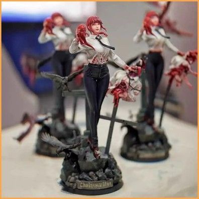 Erciyuan Chainsaw Man Gk Makima Actionfigur schönes Mädchen model