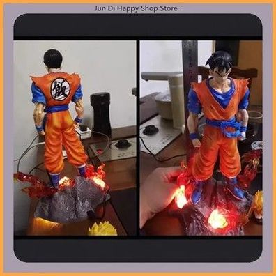 Dragon Ball Gohan Figur Anime Modell Sammlung Leucht Basis Dekoration 30 cm