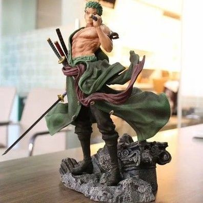 One Piece Zoro Figur Anime Modell Sammlung PVC Statue Dekoration 32 cm