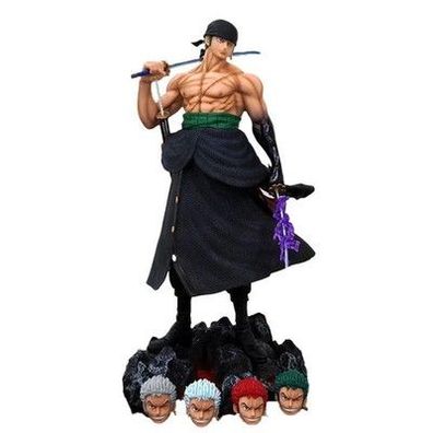One Piece Zoro Anime fünfköpfiges Adler-Tragemesser Domineering Zoro 50cm