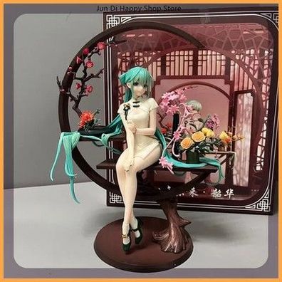Hatsune Miku In Cheongsam 1/7 Schöne Mädchen Figur Modell Statue Jungen Sa