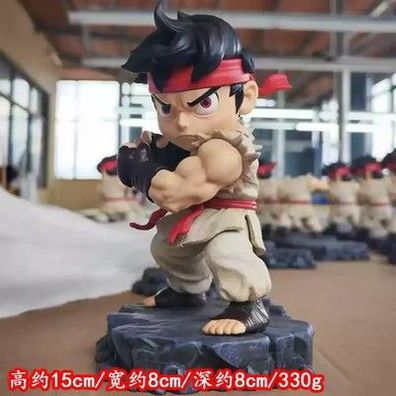 Street Fighter Figuren Ken Ryu Süßes Desktop Ornament 12cm