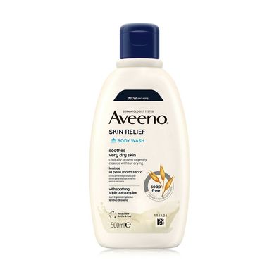 Aveeno Haut Relief Feuchtigkeitsspendendes Duschgel ohne Parfüm 500 ml