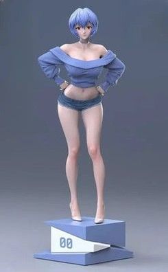 Evangelion Anime Figur | Asuka Langley Rei Ayanami Mari Illustrious