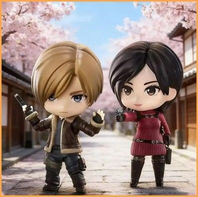 Ada Wong & Leon S. Kennedy Resident Evil Anime-Figurenset Aust