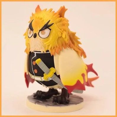 Demon Slayer GK Figur Eule Anime Dämonentöter Kimetsu no Yaiba Statue Modell Sam