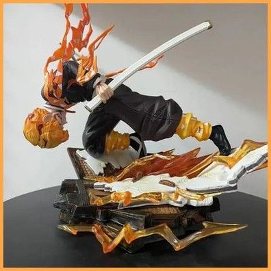 Demon Slayer Infinity Castle Agatsuma Zenitsu Honoikazuchi Serie Leuchtende Stat