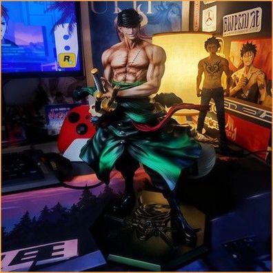 One Piece Anime Figur Roronoa Zoro Figur Zoro Figur Pvc Gk Statue