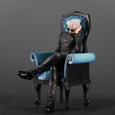 Jujutsu Kaisen Figur Gojo Satoru Shimo Win Anime GK PVC Statue Modell 24 cm