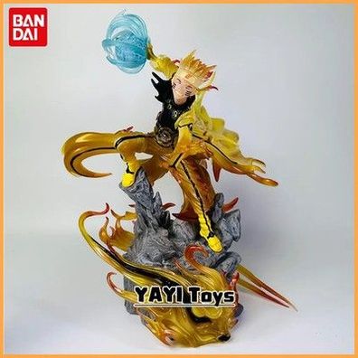 Naruto Anime Figur Naruto Uzumaki 27 cm Figur Kurama Actionfigur GK Chakra PVC S