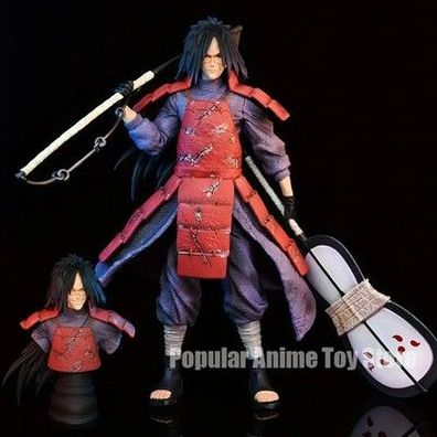 Naruto Uchiha Madara Figur Senju Hashirama Anime PVC Action Modell Sammlung