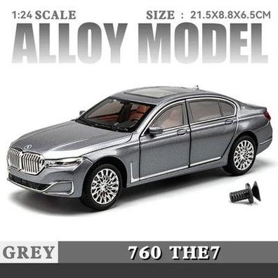 BMW 760Li Modellauto Legierung Deko Miniatur Auto Sammlung Deko