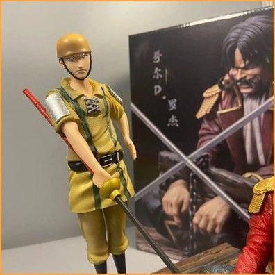 One Piece Gol D Roger Ausführung Schreibtisch Soldat Anime Action Figur Mo