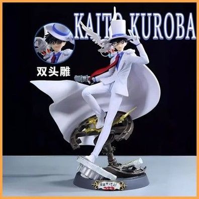 Detektiv Conan Kaito Kid Gk Kaito Kuroba Pvc Anime Charakter Figuren Model 30 cm