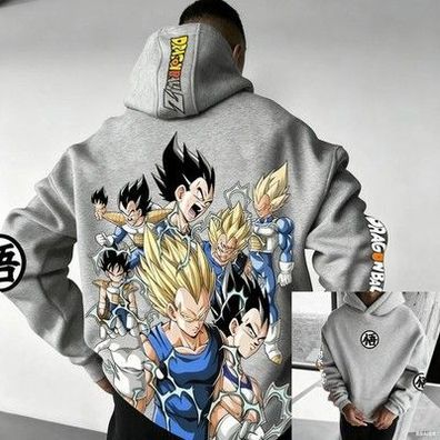 Dragon Ball Z Anime Hoodie Männer Frauen Baumwolle Streetwear Casual Pullover Sw