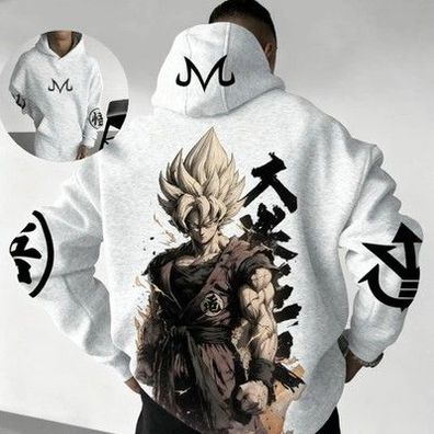 Dragon Ball Z Goku Super Saiyajin Anime Hoodie Männer Frauen Pullover Übergroße