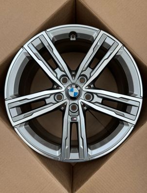 1x Orig BMW 1er F40 2er Gran Coupé F44 17 Zoll Alufelge Doppelspeiche M550 784912 NEU
