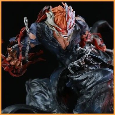 Bleach Ichigo Kurosaki Hohlmaske Angriffspose Anime Figur Modell Statue De