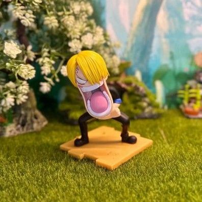 One Piece Ruffy Figuren Sanji Monkey D Ruffy Roronoa Zoro Action
