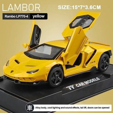Lamborghini LP770 Modellauto Diecast Legierung Auto Spielzeug Sammlung Deko