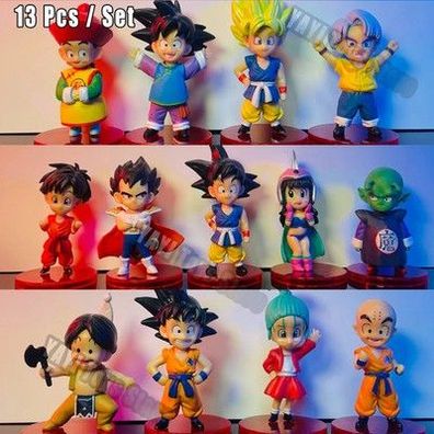 Dragon Ball Z Figuren Set Goku Gohan Vegeta Broly Piccolo Anime PVC Sammlung