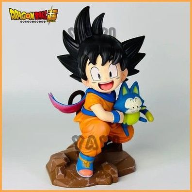 Dragon Ball Z Figur Son Goku & Puar Anime PVC Statue 10cm Modell Sammlung Deko