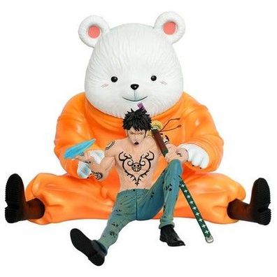 One Piece Figur Trafalgar Law Sitzhaltung Anime PVC Statue Operationssaal Modell