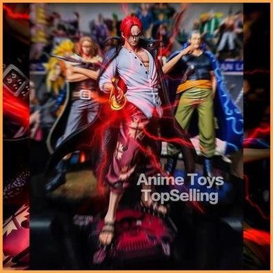 One Piece Figur Shanks & Luffy Anime PVC Statue Modell Sammlung Deko Geschenk