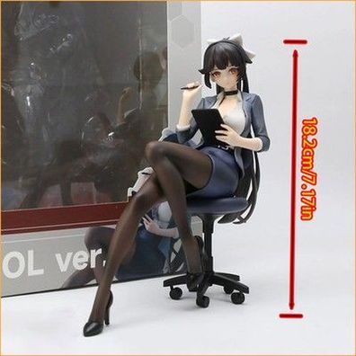 Azur Lane Takao PVC Figur 18cm Anime Statue Sammlerstück