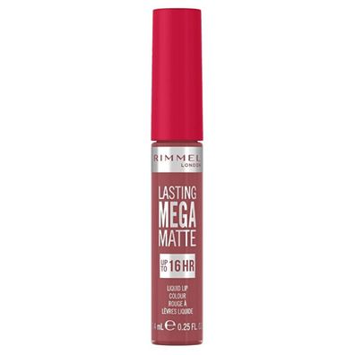 Rimmel London Lasting Mega Matte flüssiger Lippenstift 600 7,4 ml