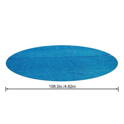 PE-Solarabdeckplane passend für 457 cm und 488 cm Pools, blau, rund
