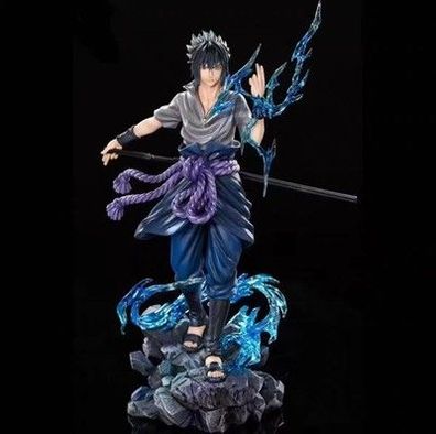 Naruto Figur Uzumaki Naruto & Uchiha Sasuke Anime PVC Statue Modell Sammlun