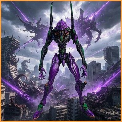 Evangelion-01 Anime-Figur Modellstatue Sammlerstück Desk