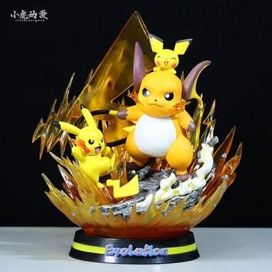 Pokemon Evolution Eevee Anime Figuren Charizard Raichu Mewtwo Dragonite Venusaur