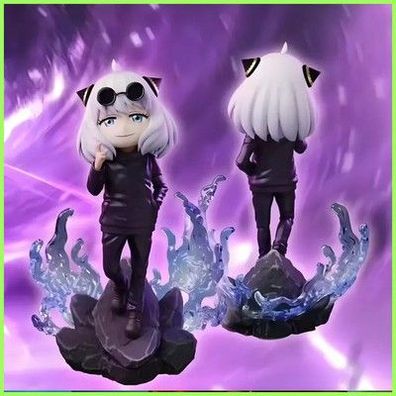 Jujutsu Kaisen Figur Gojo Satoru 18cm Anime PVC Actionfigur Statue Modell Sammlu