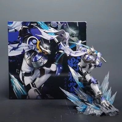 Digimon Adventure Figur Vulcan Beast Anime PVC Statue Modell Wolf Tier Puppe