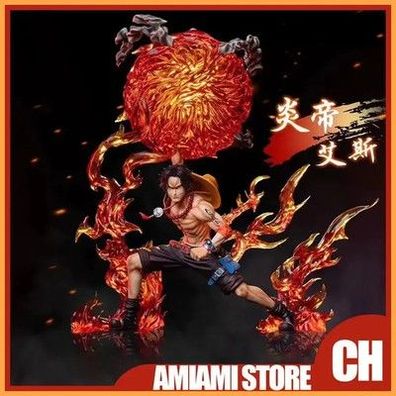 One Piece Anime Figur Portgas·D· Ace Cartoon Action Peripherie Spielzeug Fi